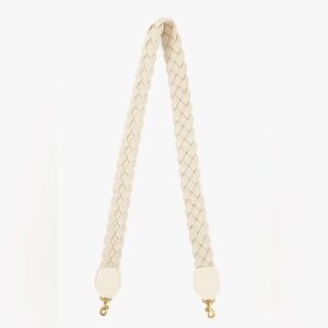 NWT & Dust bag Clare V natural woven braided crossbody strap coastal preppy